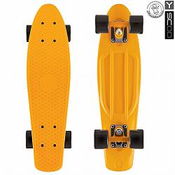 Скейтборд виниловый Y-Scoo Fishskateboard 22" 401-O с сумкой, оранжевый (RT, 5820rt) - миниатюра